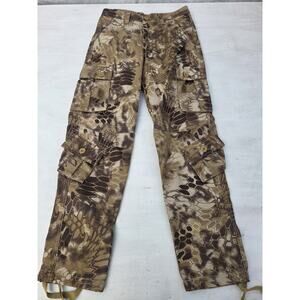 Honeycomb Hexagon Camo Cargo Pants 30x31 Urban Utility Brown